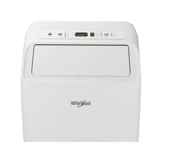 Mobiler Monoblock Klimaanlage Reversibel Whirlpool PACF212HPW – 3300 W, Klasse A/A+, R290, 6th Sense