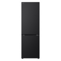 Réfrigérateur LG GBV3100EEP avec porte en acier inoxydable et étagères en verre, intérieur spacieux et compartiments de rangement.