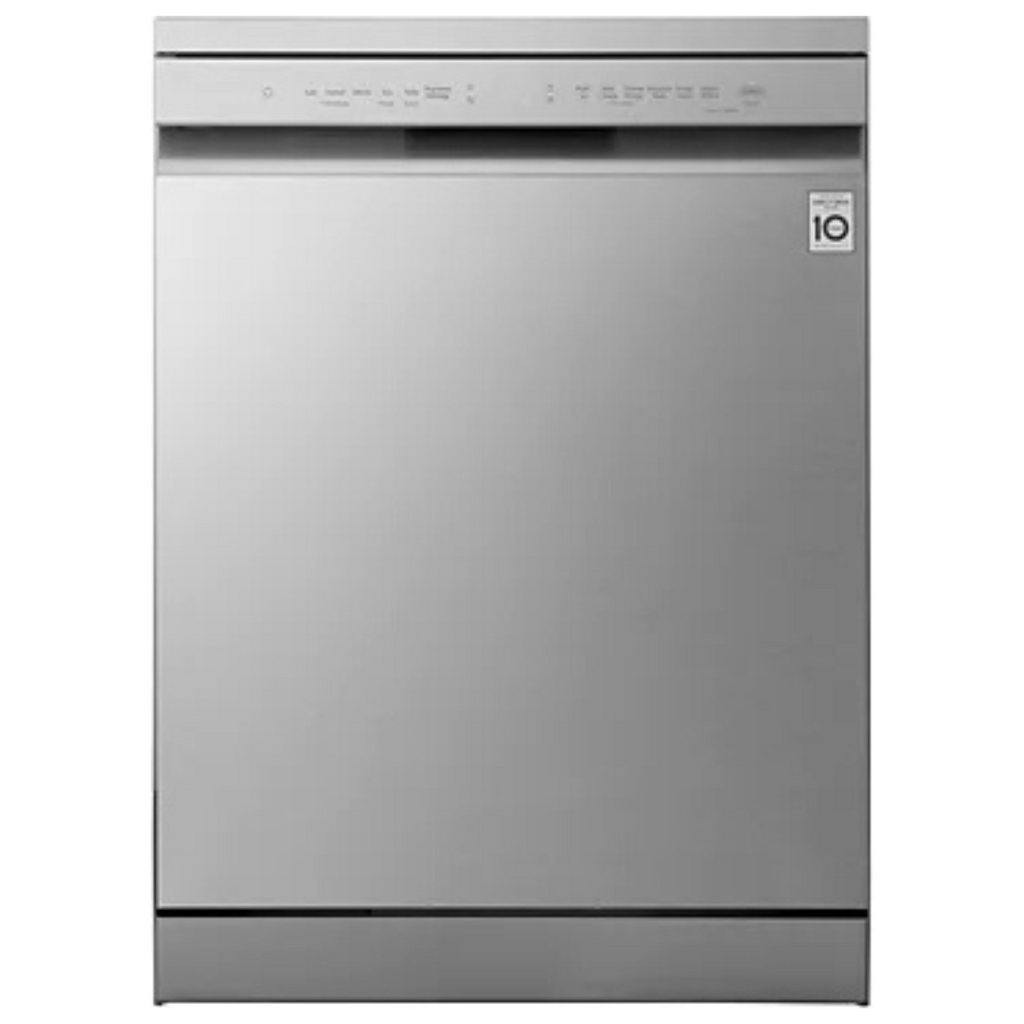 Accessoires pour lave-vaisselle LG DF243FVS, pièce ou support en plastique blanc visible dans l'image.