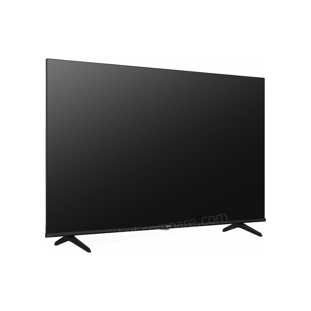 Télévision HISENSE 43E7NQ avec écran LED, affichage clair et design moderne visible dans l'image.