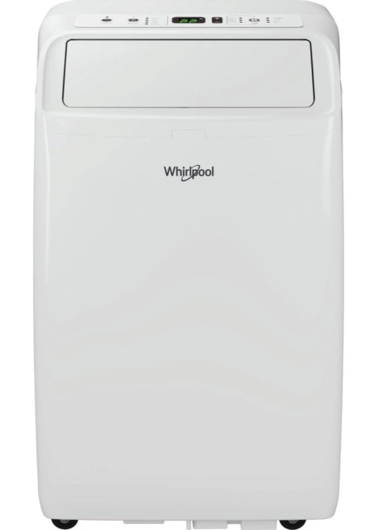 Mobiler Monoblock Klimaanlage Reversibel Whirlpool PACF212HPW – 3300 W, Klasse A/A+, R290, 6th Sense