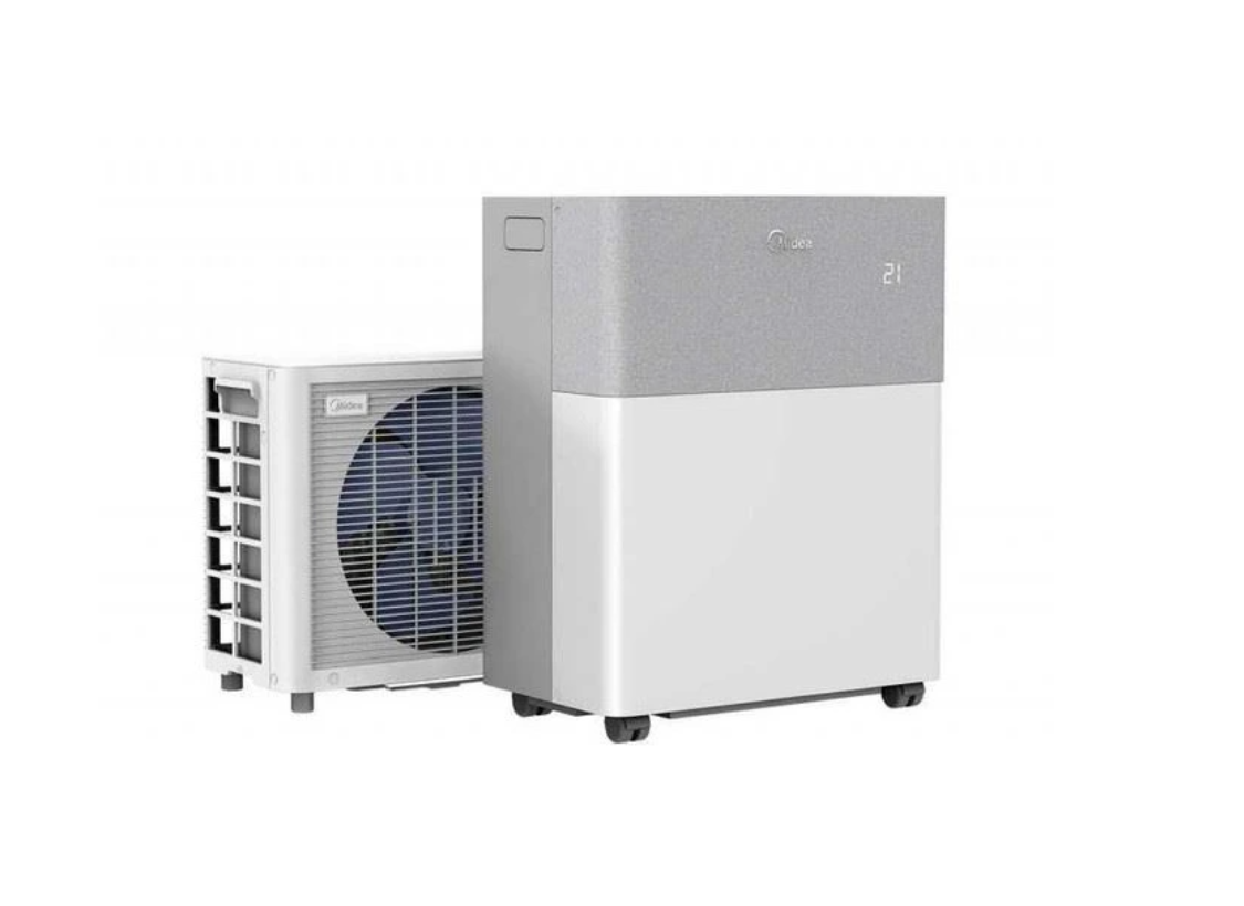 Midea PortaSplit MMCS-12HRN8-QRD0 Reversibles Mobiles Klimagerät – 12000 BTU, Klasse A++, Smart Home-fähig