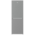 Réfrigérateur BEKO RCNA340I30SN moderne avec portes en acier inoxydable et espace de stockage intérieur spacieux.