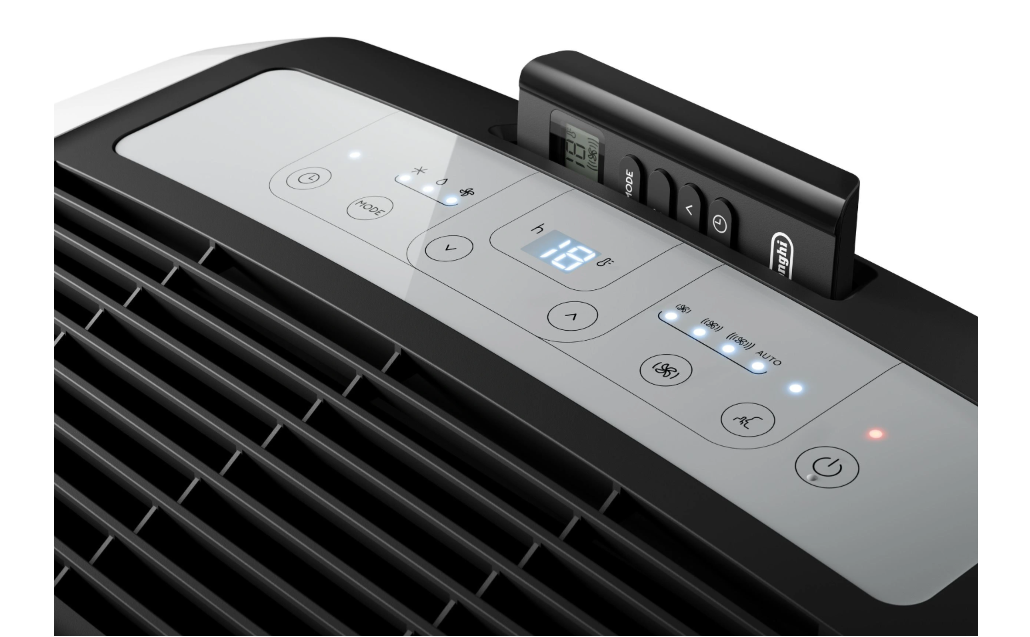 De'Longhi Pinguino PACEM90 Silent mobiles Klimagerät – 9800 BTU, Klasse A, R290, leise 63 dB