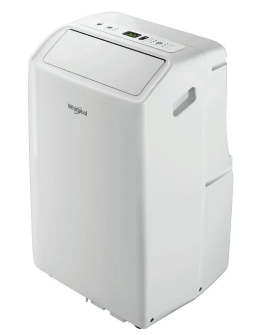 Whirlpool PACF212CO W Tragbare Klimaanlage – 12000 BTU, Klasse A, R290, 6th Sense