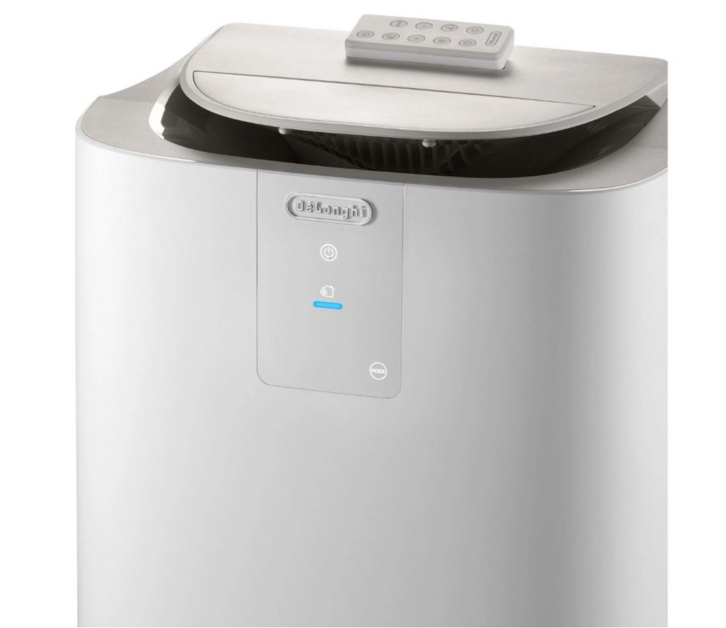 De'Longhi PACAP98 GentleJet Mobiles Klimagerät – 11500 BTU, Klasse A+, R290, GentleJet 180°