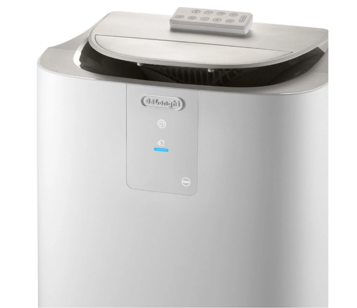 De'Longhi PACAP98 GentleJet Mobiles Klimagerät – 11500 BTU, Klasse A+, R290, GentleJet 180°