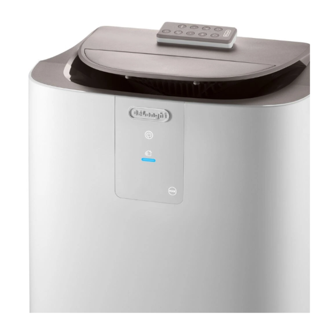 De'Longhi PACAP120 GentleJet Tragbare Klimaanlage – 12000 BTU, Klasse A+, R290, GentleJet 180°