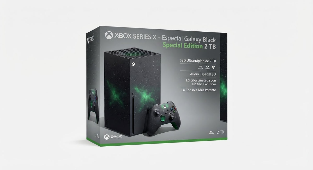 Xbox Series X Konsole – Galaxy Black Special Edition (2 TB)