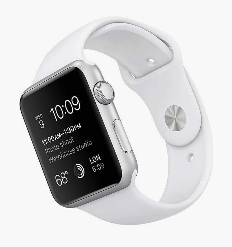 Montre connectée Smartwatch Smart Watch 360 avec écran tactile affichant l'heure et des fonctionnalités modernes.