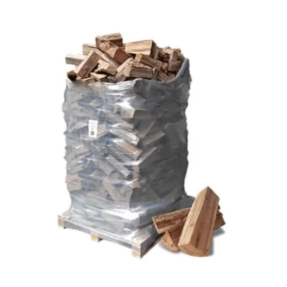 Brennholz – 50 cm – Ballen auf Palette 1,3 m³ – Extra trocken